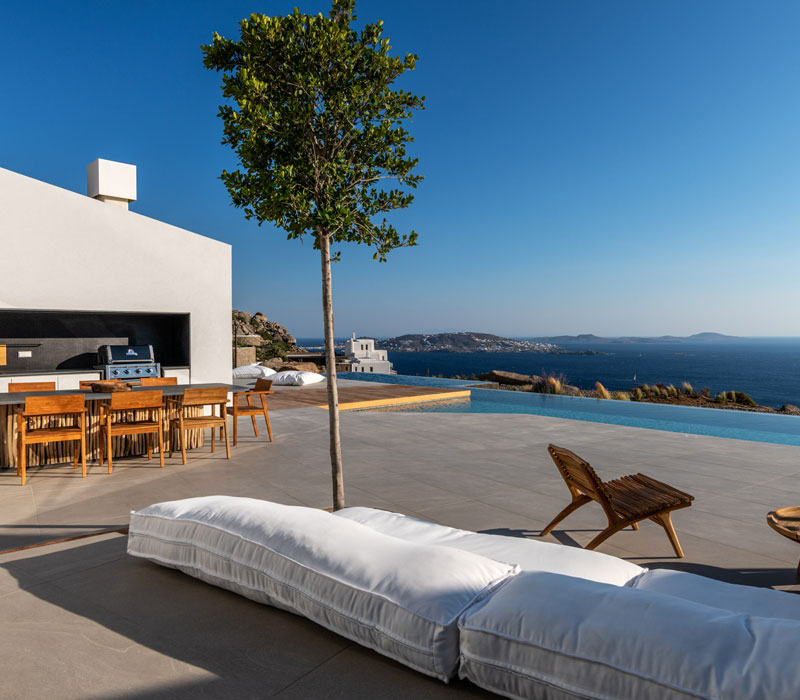 The Cove Villa In Mykonos minimal design